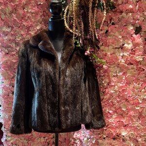 Beautiful mink jacket